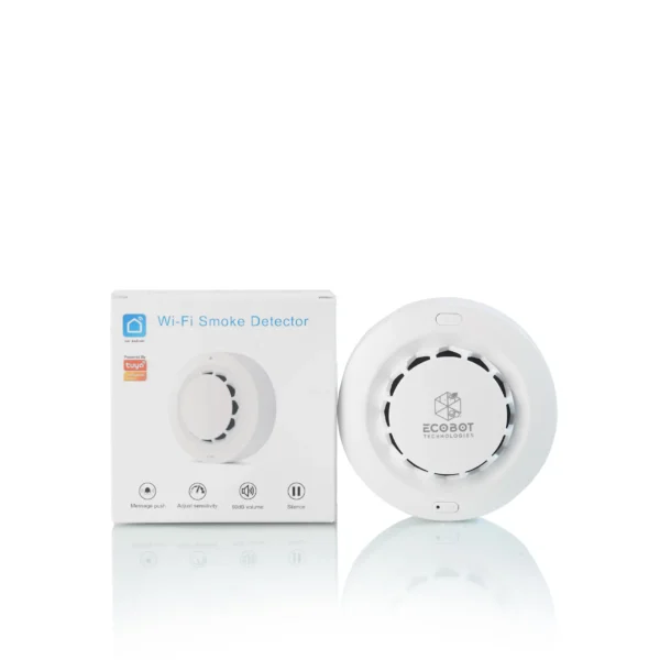 Smart Smoke Detector Ecobot tech64 Smart Smoke Detector